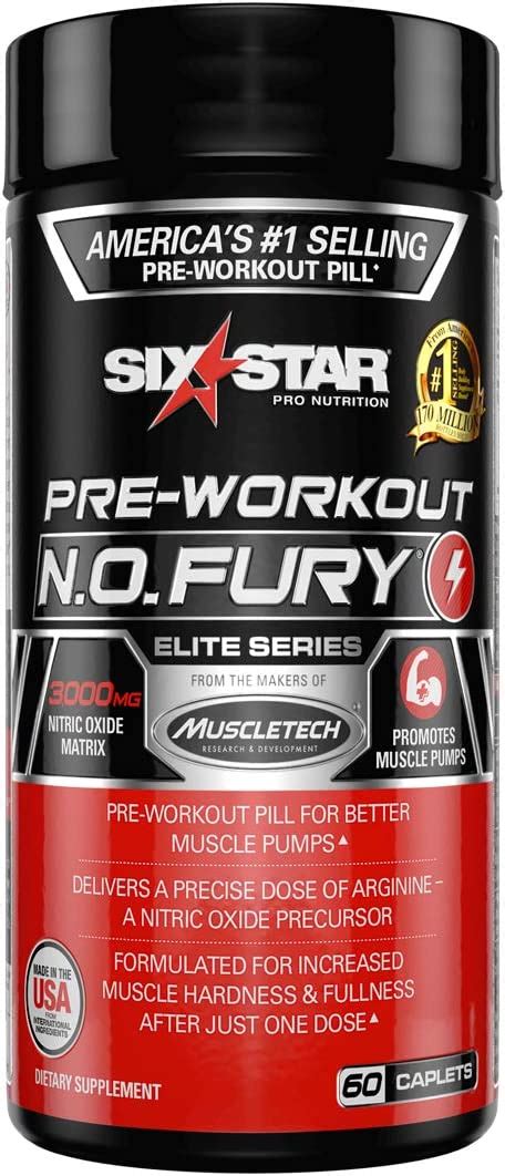 Buy Nitric Oxide Supplement Six Star Nitric Oxide Fury Pre Workout