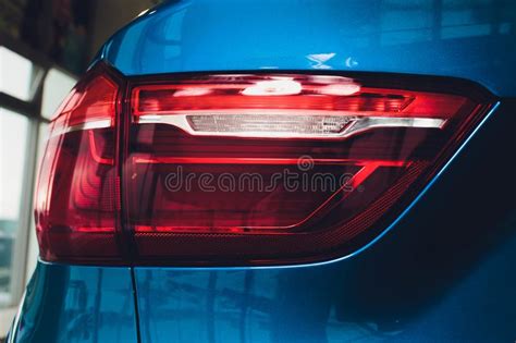 Rear Car Auto In Details Backlight Tail Light Lamp Stock Photo Image