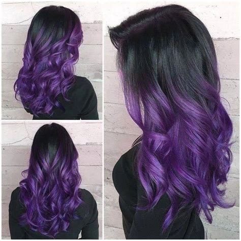 Haircolorbalayage In 2020 Hair Styles Hair Color Purple Purple