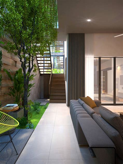 4 Homes That Feature Green Spaces Inside With Courtyards And Terrariums