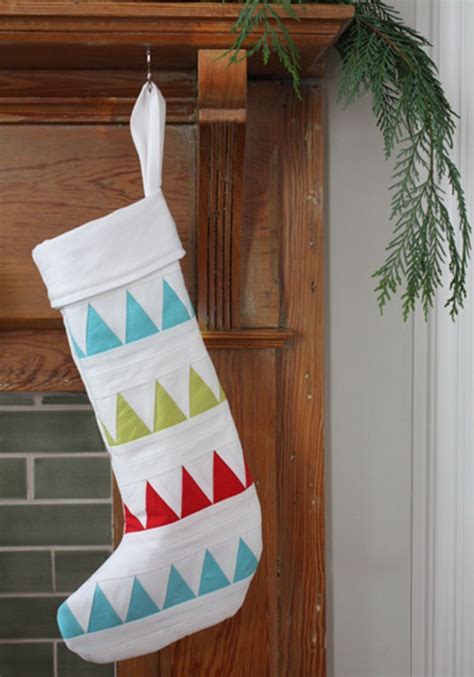12 Diy Christmas Stockingshandmade Holiday Inspiration