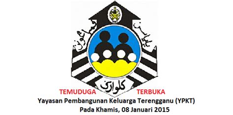 Jawatan kosong kerajaan dan swasta terkini. Temuduga Terbuka Yayasan Pembangunan Keluarga Terengganu ...