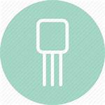 Transistor Icon Regulator Voltage Sensor Editor Open