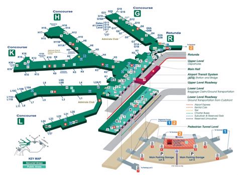 O Hare Map Terminal 3