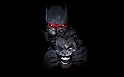 Download 3840x2160 Batman Joker Dc Universe Comics Artwork