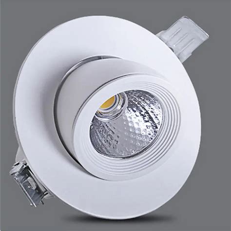 Dimmable Led Recessed Ceiling Lights 20w 25w 55inch 138mm Silver