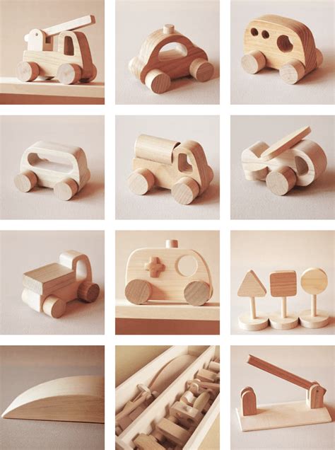 車セット 乗り物遊び なかよしライブラリー Wood Toys Diy Wooden Toys Plans Wooden Car