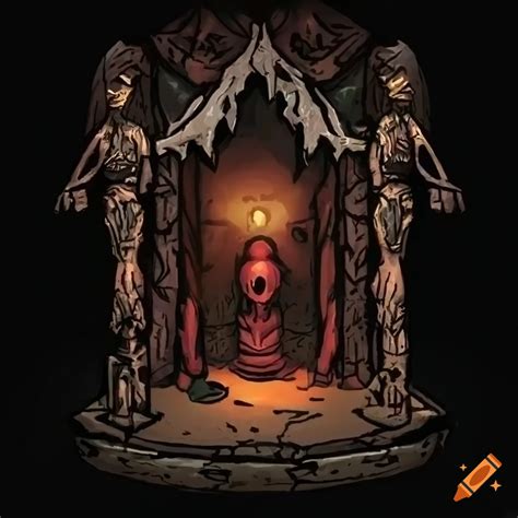 Occult Amazonian Altar In The Style Of Darkest Dungeon On Craiyon