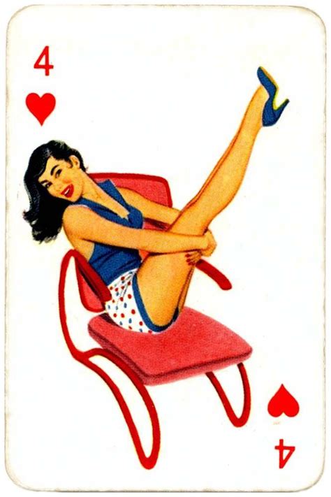 dandy pin up bubble gum advertisement cards 1956 vintage playing cards pin up art dandy