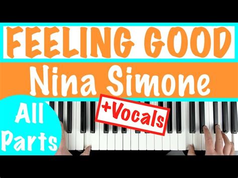 How To Play Feeling Good Nina Simone Piano Accompaniment Tutorial