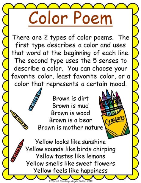 Types Of Poems For Kids To Read And Write Vibrant Teaching