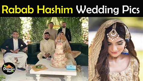 Rabab Hashim Wedding Pics From An Intimate Ceremony Showbiz Hut