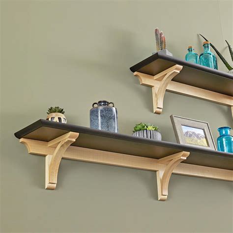 Curving Corbel Wall Shelves Woodworking Plan Plan From Wood Magazine