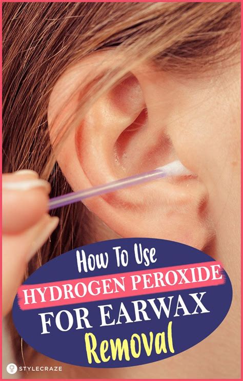 Commercially available ear cleansing solutions treating the ears with hydrogen peroxide to clean dog ears, common household items such as vinegar and hydrogen peroxide can be. How To Use Hydrogen Peroxide For Earwax Removal in 2020 ...