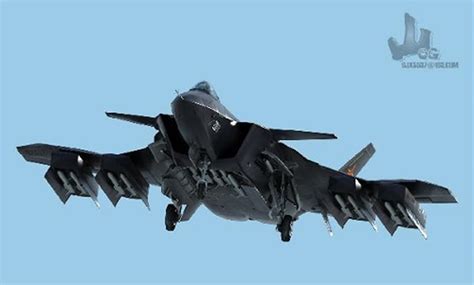 Chinese J 20 Mighty Dragon Fifth Generation Stealth Fighter Aircraft