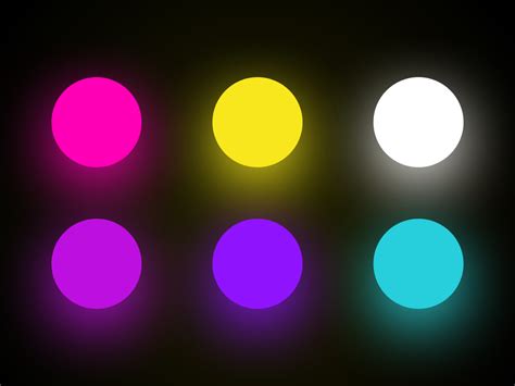Neon Lights Color Pallet By Mira Violet On Dribbble