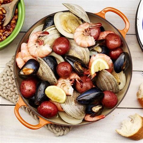 Manila clams taste every bit as sweet as the eastern quahogs that are commonly eaten on the half shell, but manila clams are less salty, juicier. 3 Ways to Throw a New England Clambake | Allrecipes