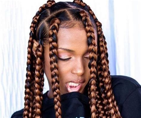 51 Best Jumbo Box Braids Styles To Try With Trending Images