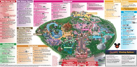 All 61 Disneyland Attractions in 1 Day! | Disneyland attractions, Disneyland map, Disneyland anaheim