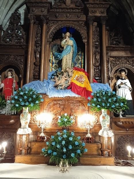 La Inmaculada ConcepciÓn Patrona De EspaÑa Santiago De Cangas