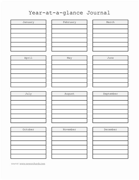 Free Excel Planner Templates