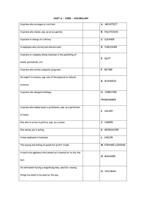 Sixth Grade Vocabulary Worksheets 6th Grade Worksheet 1 Worksheet