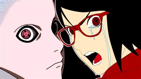 Shin Uchihas Mangekyo Sharingan Ability Sarada Awakens Her Sharingan