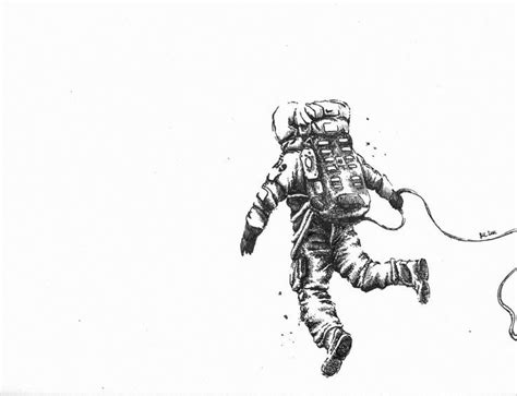 Astronaut Tattoo Astronaut Drawing Astronaut Illustration Astronaut
