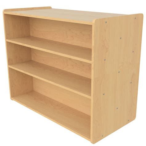 School Age Double Sided Storage Shelves Ready To Assemble Schools In