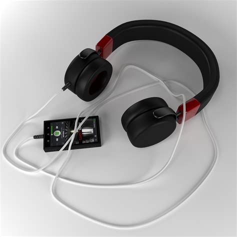 Overhead Headphones 3d Model Turbosquid 1199114