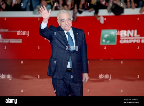 Martin Scorsese Attending The Red Carpet Of The Irishman During The