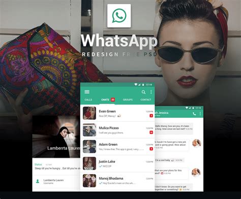 Psd Whatsapp Design Free Psds And Sketch App Resources For Designers