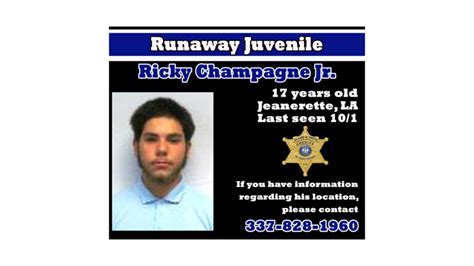 St Mary Parish Sheriffs Office Searching For Runaway Juvenile From Jeanerette Kqki News
