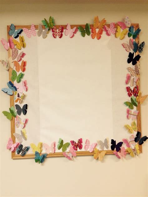 Butterfly Border Butterflies Classroom School Board Decoration