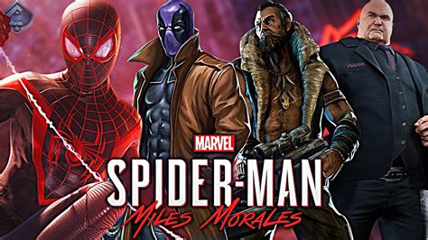 Spider Man Miles Morales Ps5 Villains