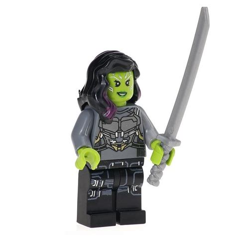 Gamora Guardians Of The Galaxy Avengers Marvel Super Heroes Lego