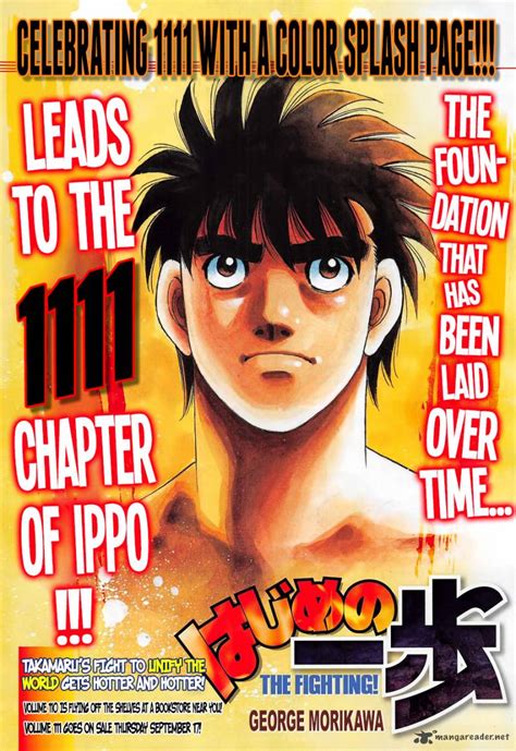 Hajime No Ippo Chapter 1111 Hajime No Ippo Manga Online