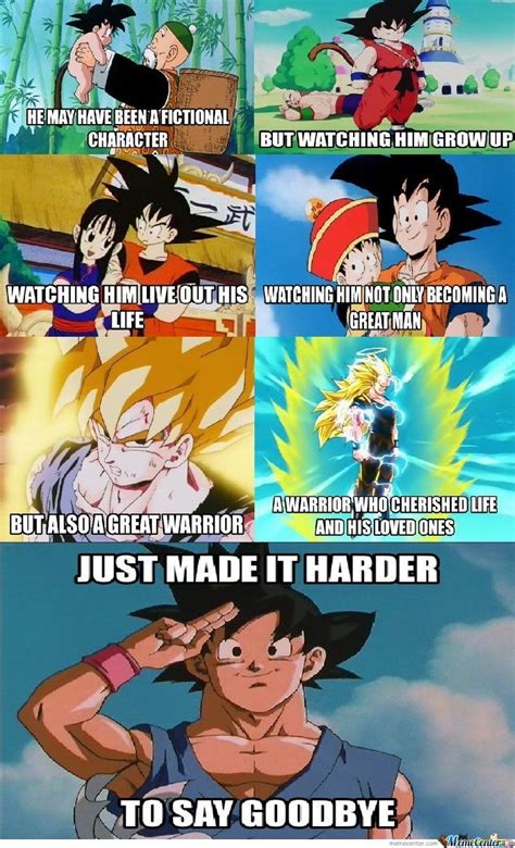 Find and save dragon ball z memes | one of the best mangas ever to make it in america!! Dragonball Feels by kupo707 - Meme Center