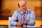 Rupert Soames, chief executive officer of Serco Group Plc, gestures ...