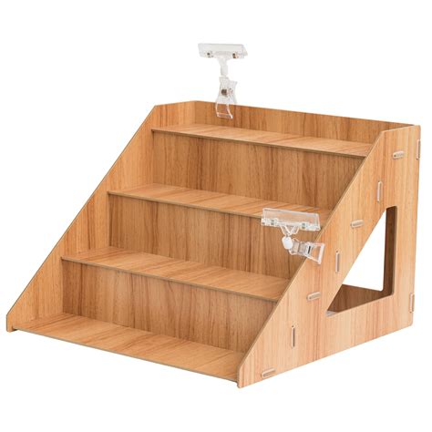 Buy Tapeera 4-Tier Retail Wooden Display Riser - Farmers Market Craft