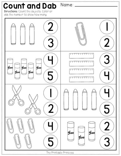 Ejercicio De Número Cantidad Del 1 Al 10 Images And Photos Finder