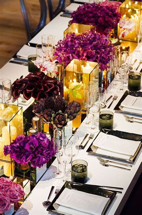 Wedding Ideas 19 Fabulous Ways To Use Mirrors Wedding Table Low