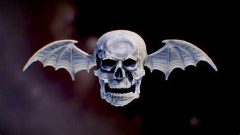 Deathbat Avenged Sevenfold 3d Model By Yuriy Sountsov