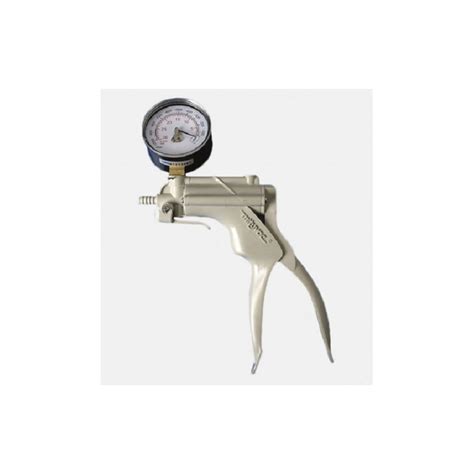 Kartell Manual Hand Vacuum Pump With Vacuum Gauge