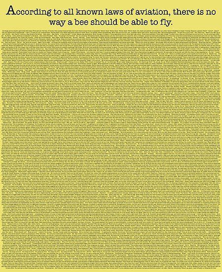 A Yellow Poster With The Words According To All Known Laws Of Salvation