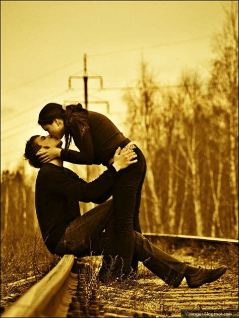 9 Images Kiss Couple Love Track Train Wedding Couple Poses Photography Couple Pictures