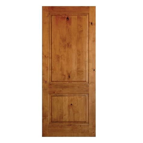 Solid wood interior doors are constructed purely from solid pieces of wood. Krosswood Doors 30 in. x 80 in. 2-Panel Square Top Solid ...