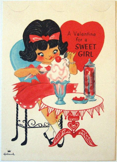 Vintage Hallmark Postcard A Valentine For A Sweet By Starmango
