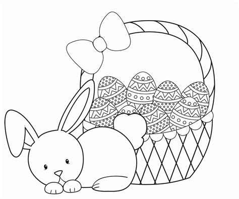 Color wonder mess free prehistoric pals dinosaur coloring pages & markers $ 9.99. Easter Basket Coloring Pages - Best Coloring Pages For Kids