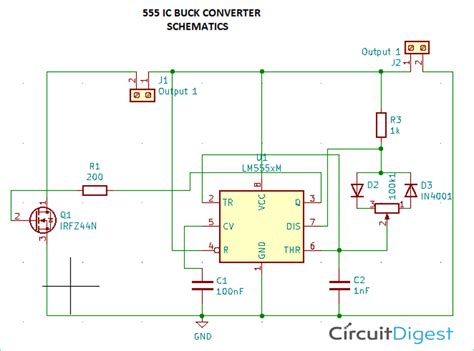 A Simple 555 Timer Based Buck Regulator For Led Dimmers And Dc Motor
